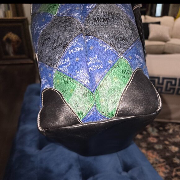 EUC Authentic Rare MCM Anniversary Tote - Picture 6 of 13